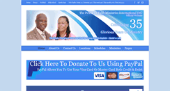 Desktop Screenshot of pfmfamily.org